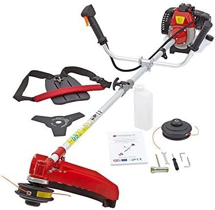 Trueshopping® Débroussailleuse coupe bordure à essence 52 cc 2,2 kW/3 HP