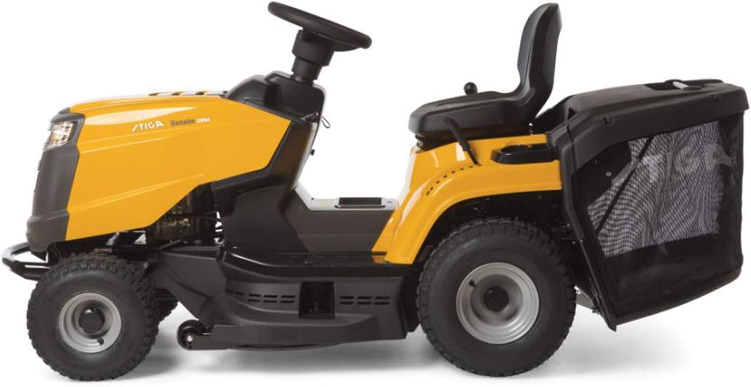 Estate 2084 H tracteur tondeuse autoportée bac arrière Stiga – Image 2