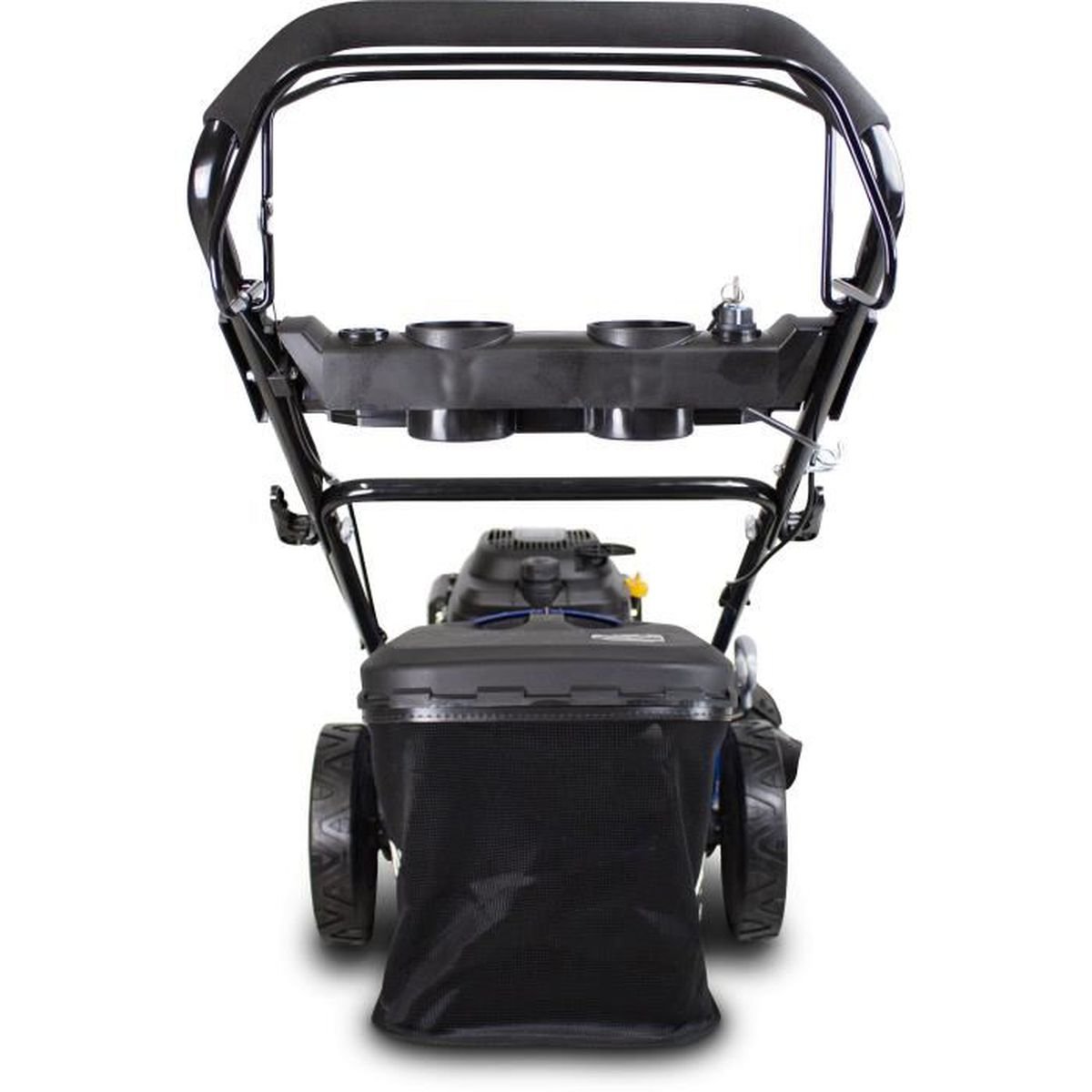 Tondeuse thermique autotractée HYUNDAI – 56 cm – 3 roues – 196 CC – Démarrage électrique Mulching – Image 5