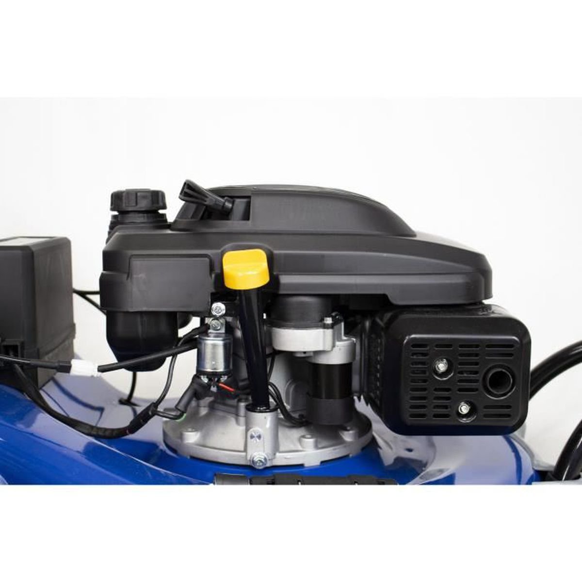 Tondeuse thermique autotractée HYUNDAI – 56 cm – 3 roues – 196 CC – Démarrage électrique Mulching – Image 3